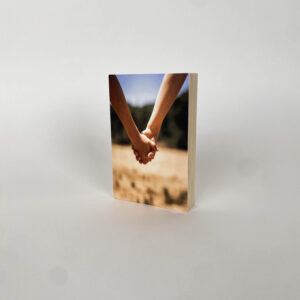 הדפסה ישירה על בלוק מעץ בגודל 10X15 ס"מ