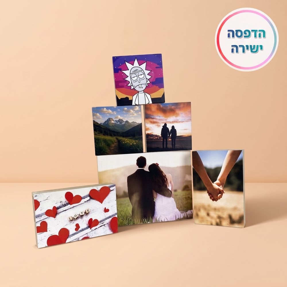 הדפסה ישירה על עץ